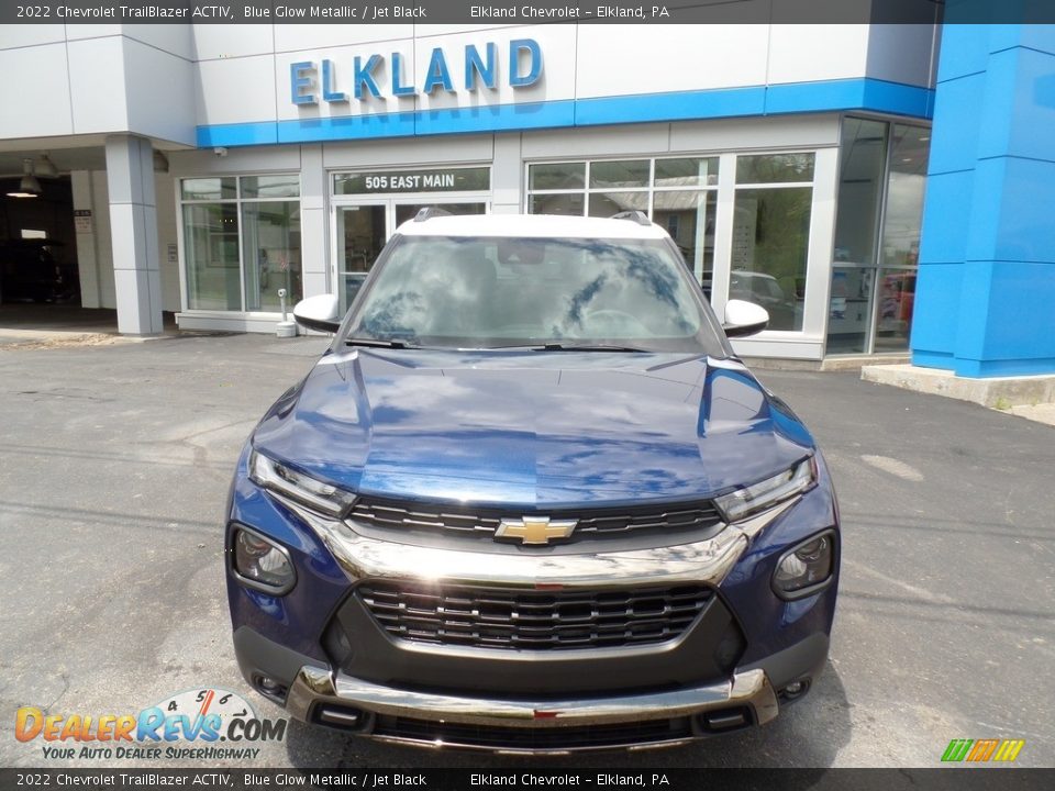 2022 Chevrolet TrailBlazer ACTIV Blue Glow Metallic / Jet Black Photo #3