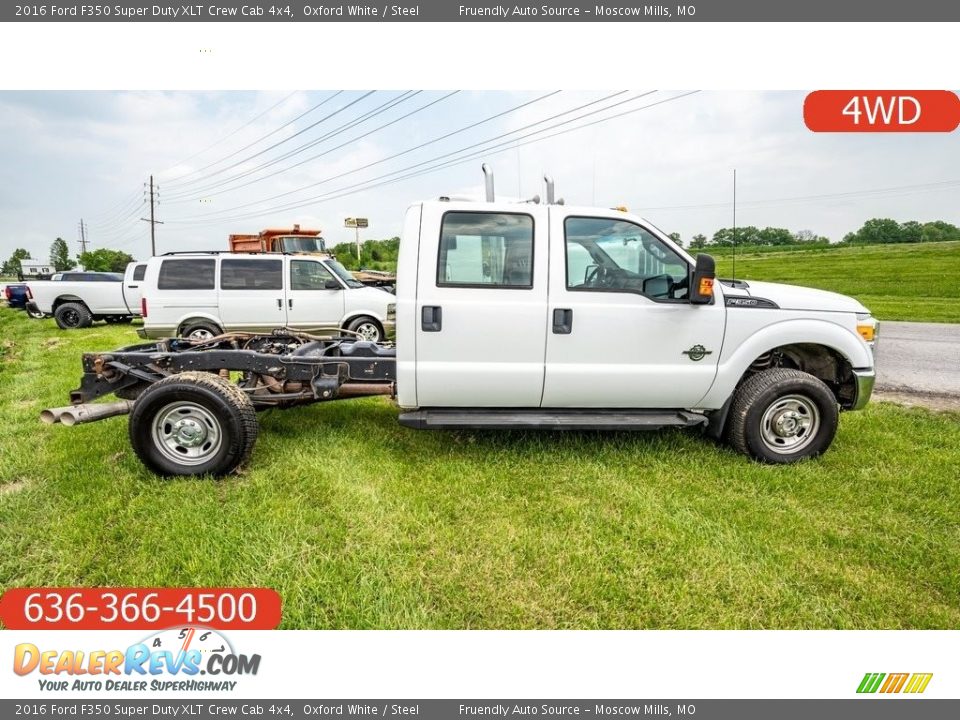 2016 Ford F350 Super Duty XLT Crew Cab 4x4 Oxford White / Steel Photo #1