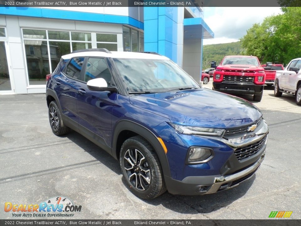 2022 Chevrolet TrailBlazer ACTIV Blue Glow Metallic / Jet Black Photo #4