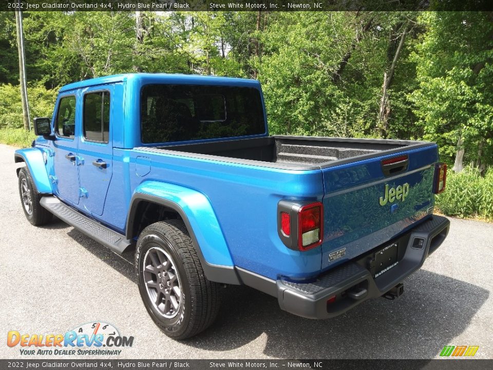 2022 Jeep Gladiator Overland 4x4 Hydro Blue Pearl / Black Photo #9