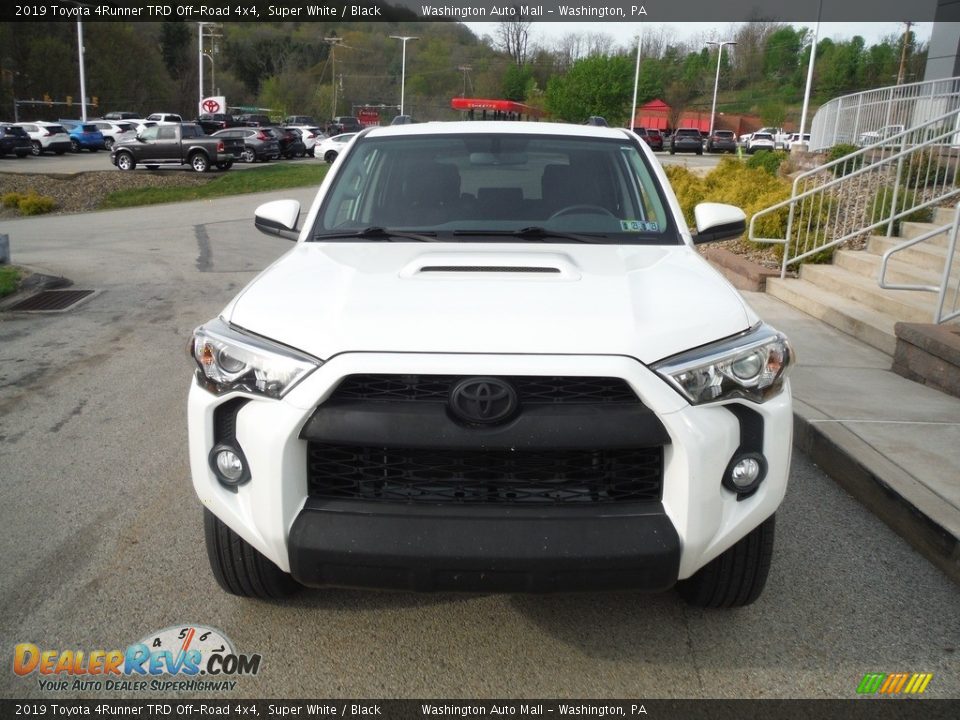 2019 Toyota 4Runner TRD Off-Road 4x4 Super White / Black Photo #9