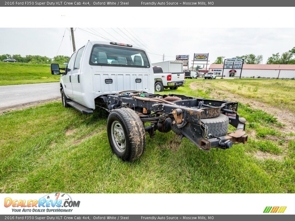 2016 Ford F350 Super Duty XLT Crew Cab 4x4 Oxford White / Steel Photo #5