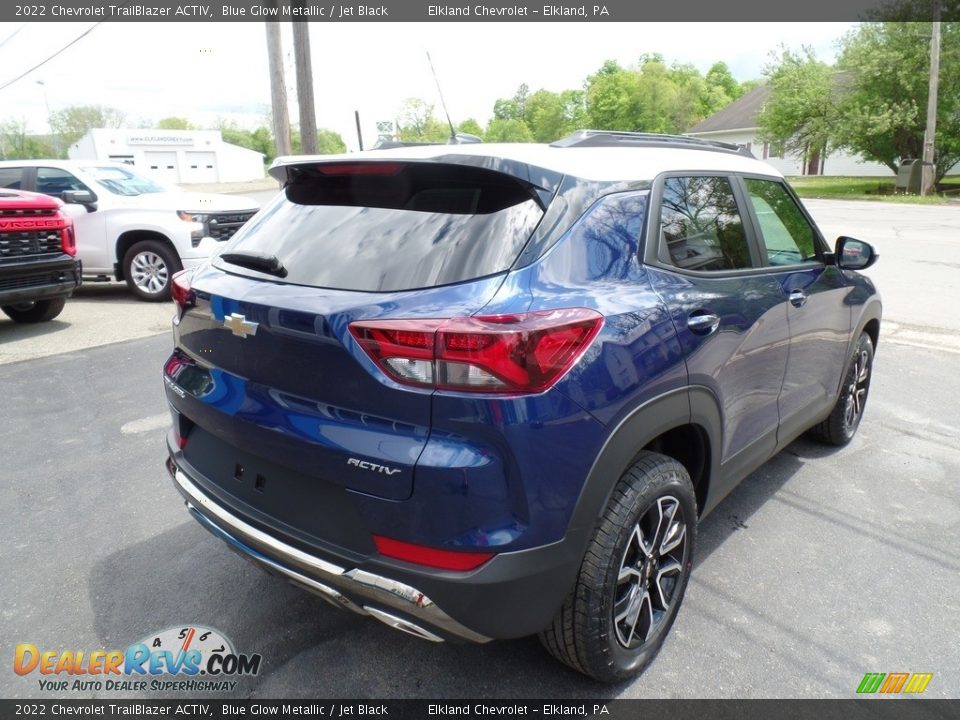 2022 Chevrolet TrailBlazer ACTIV Blue Glow Metallic / Jet Black Photo #7