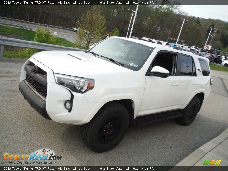 2019 Toyota 4Runner TRD Off-Road 4x4 Super White / Black Photo #10