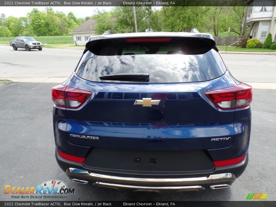 2022 Chevrolet TrailBlazer ACTIV Blue Glow Metallic / Jet Black Photo #8