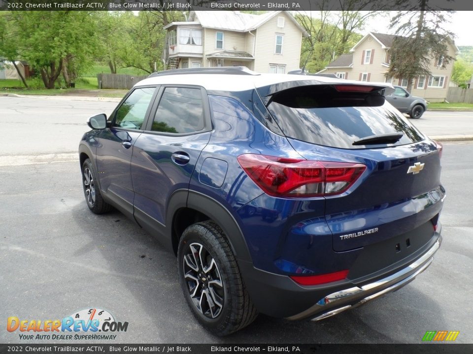 2022 Chevrolet TrailBlazer ACTIV Blue Glow Metallic / Jet Black Photo #9