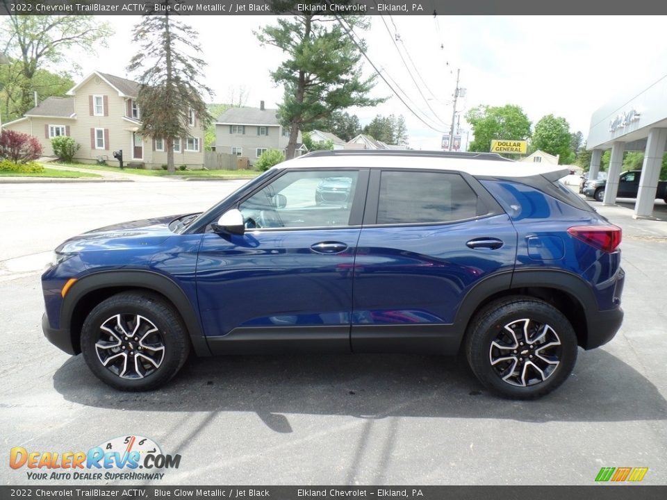 2022 Chevrolet TrailBlazer ACTIV Blue Glow Metallic / Jet Black Photo #10