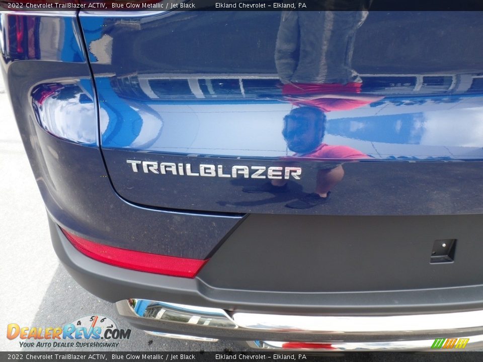 2022 Chevrolet TrailBlazer ACTIV Blue Glow Metallic / Jet Black Photo #12