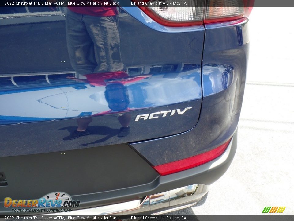 2022 Chevrolet TrailBlazer ACTIV Blue Glow Metallic / Jet Black Photo #13