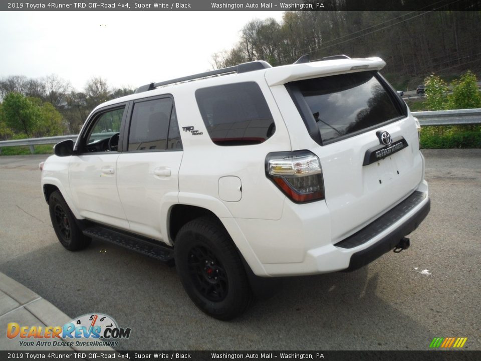 2019 Toyota 4Runner TRD Off-Road 4x4 Super White / Black Photo #16