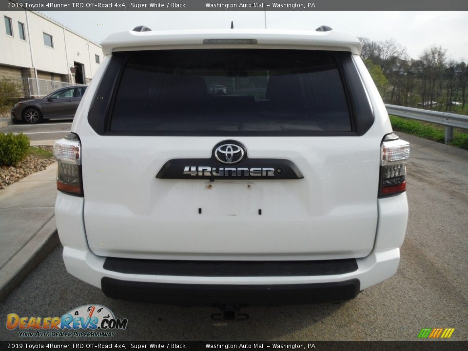 2019 Toyota 4Runner TRD Off-Road 4x4 Super White / Black Photo #17