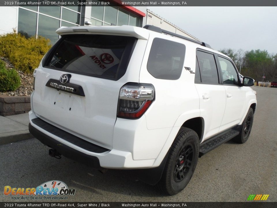 2019 Toyota 4Runner TRD Off-Road 4x4 Super White / Black Photo #19