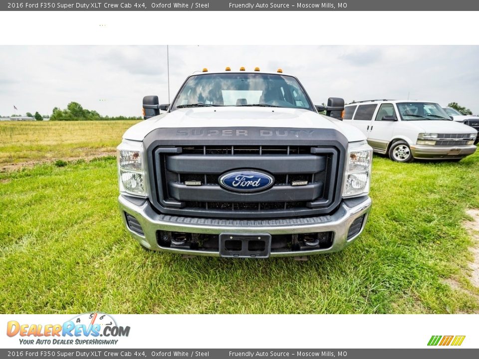 2016 Ford F350 Super Duty XLT Crew Cab 4x4 Oxford White / Steel Photo #18