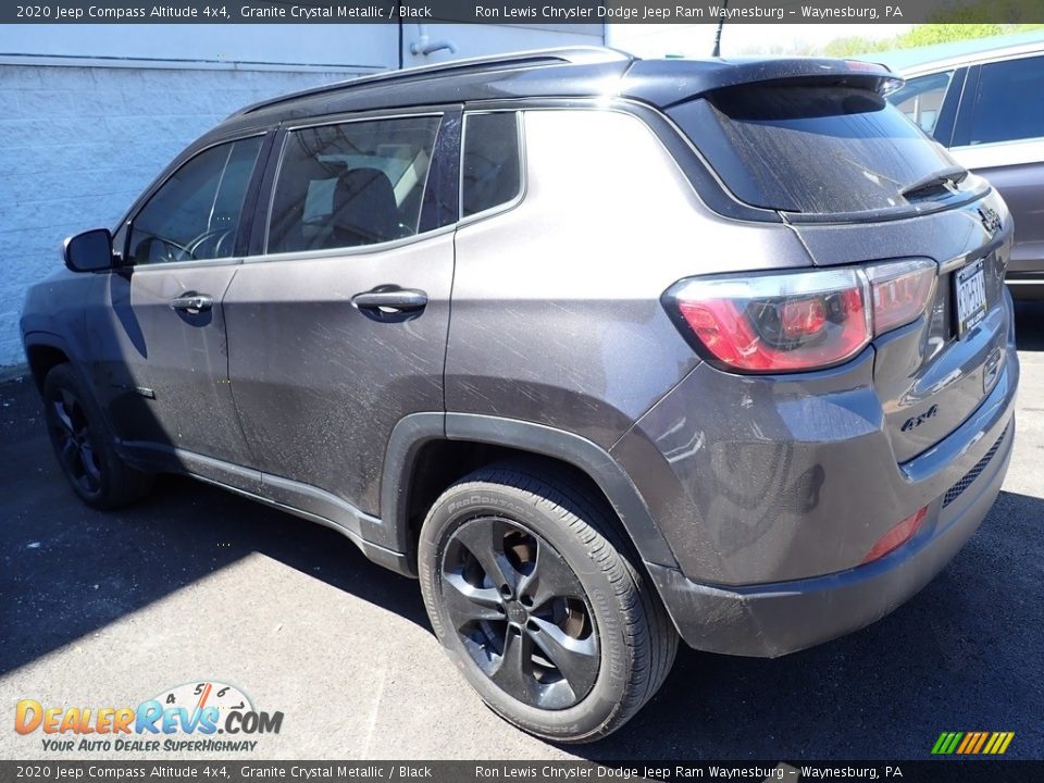 2020 Jeep Compass Altitude 4x4 Granite Crystal Metallic / Black Photo #2