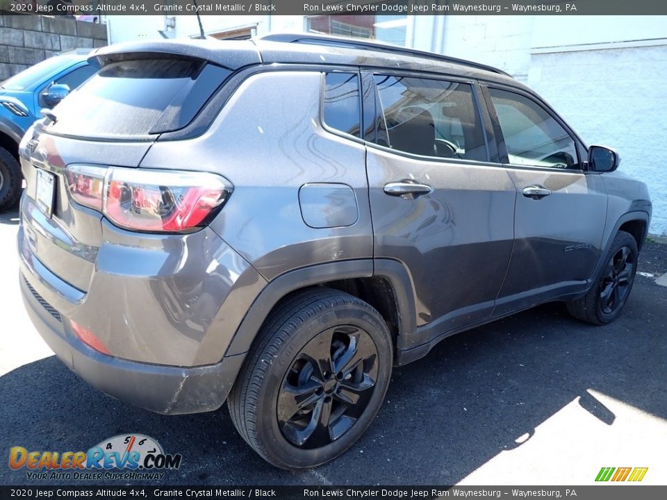 2020 Jeep Compass Altitude 4x4 Granite Crystal Metallic / Black Photo #3