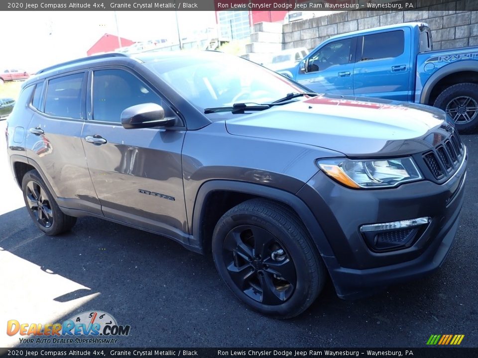 2020 Jeep Compass Altitude 4x4 Granite Crystal Metallic / Black Photo #4