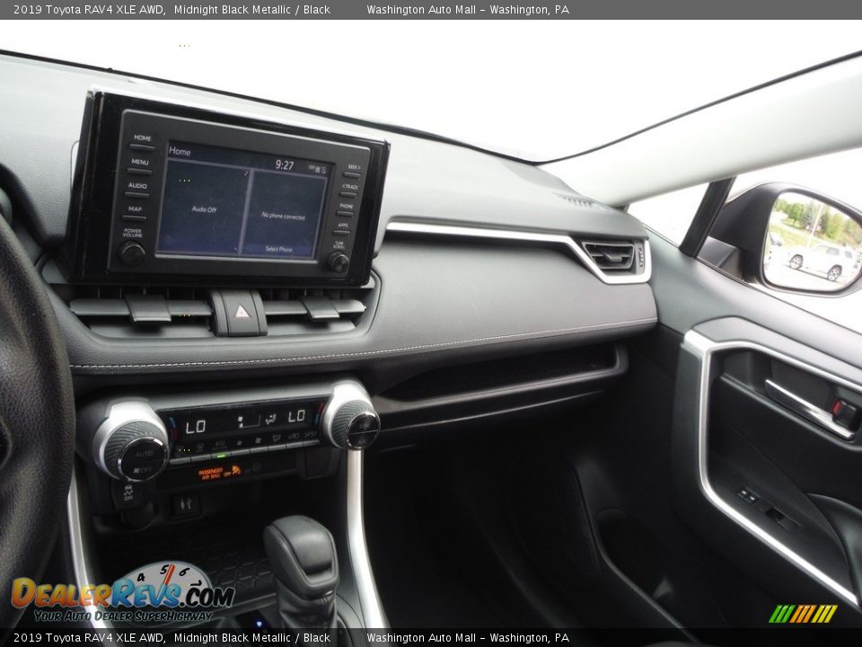 2019 Toyota RAV4 XLE AWD Midnight Black Metallic / Black Photo #4