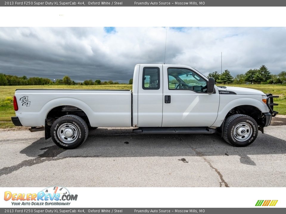 2013 Ford F250 Super Duty XL SuperCab 4x4 Oxford White / Steel Photo #2