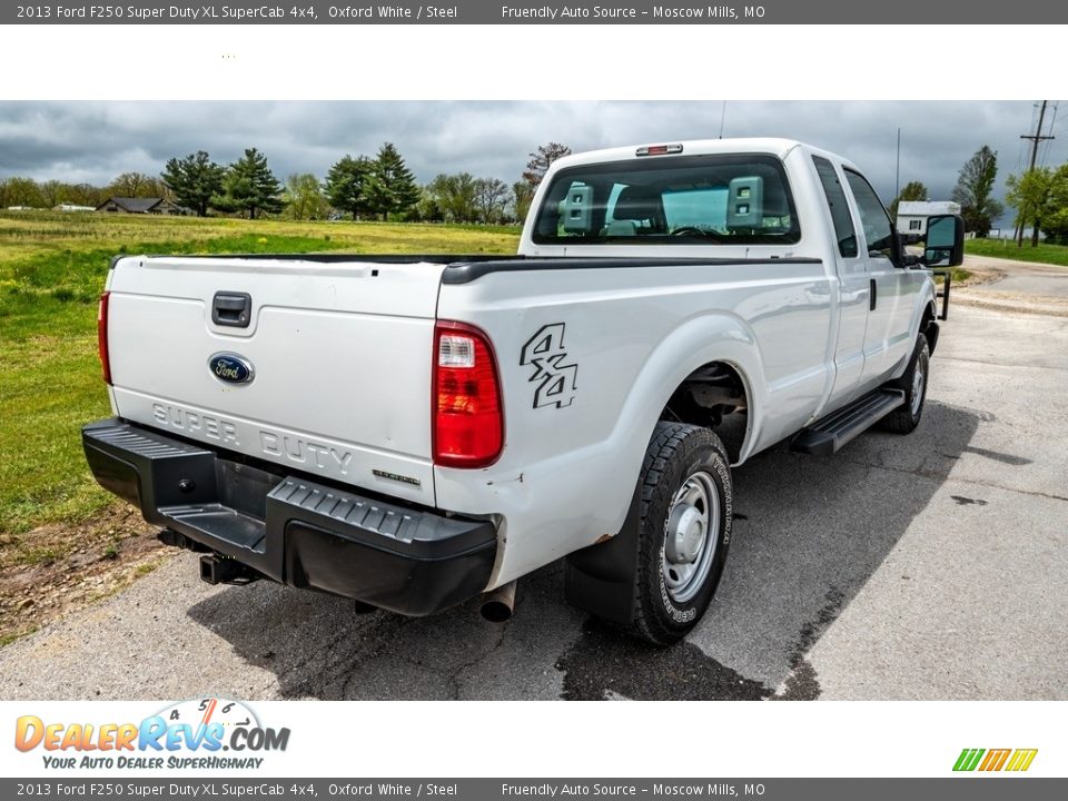 2013 Ford F250 Super Duty XL SuperCab 4x4 Oxford White / Steel Photo #7