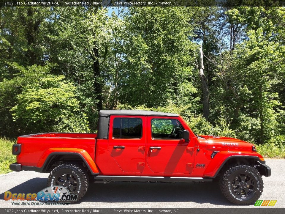 Firecracker Red 2022 Jeep Gladiator Willys 4x4 Photo #5