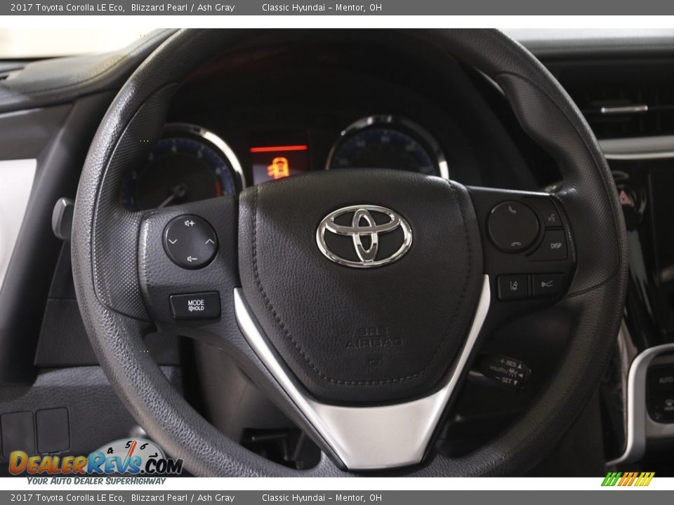 2017 Toyota Corolla LE Eco Steering Wheel Photo #7