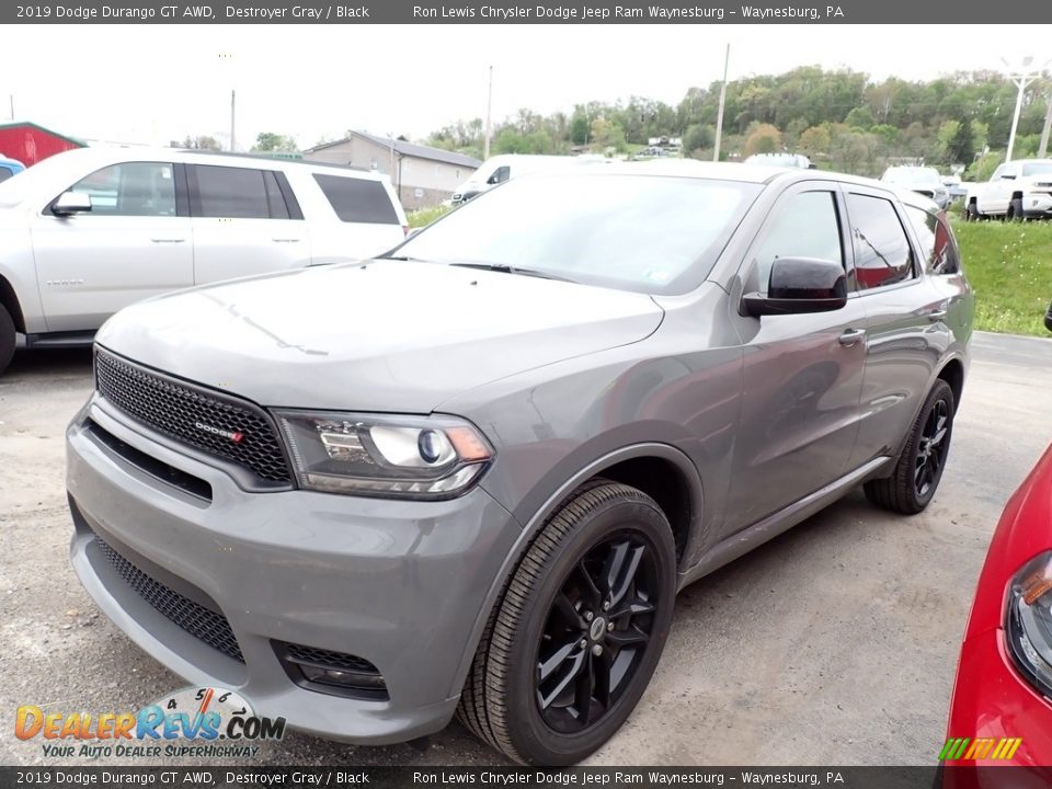 2019 Dodge Durango GT AWD Destroyer Gray / Black Photo #1