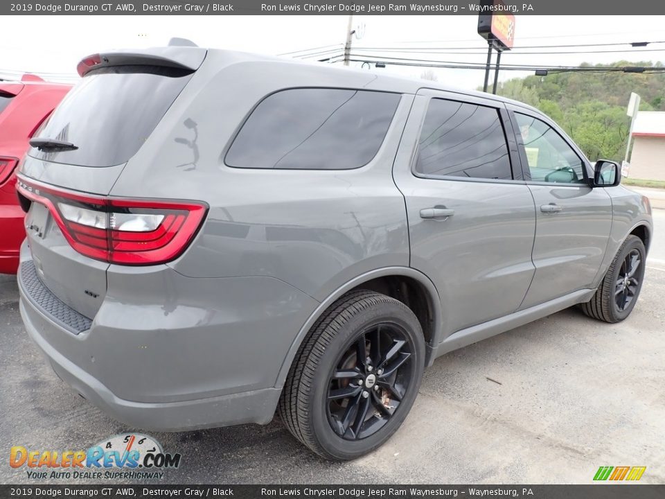 2019 Dodge Durango GT AWD Destroyer Gray / Black Photo #3