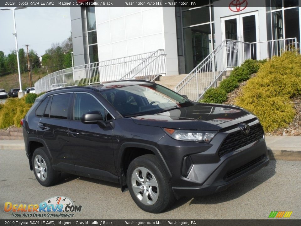 2019 Toyota RAV4 LE AWD Magnetic Gray Metallic / Black Photo #1