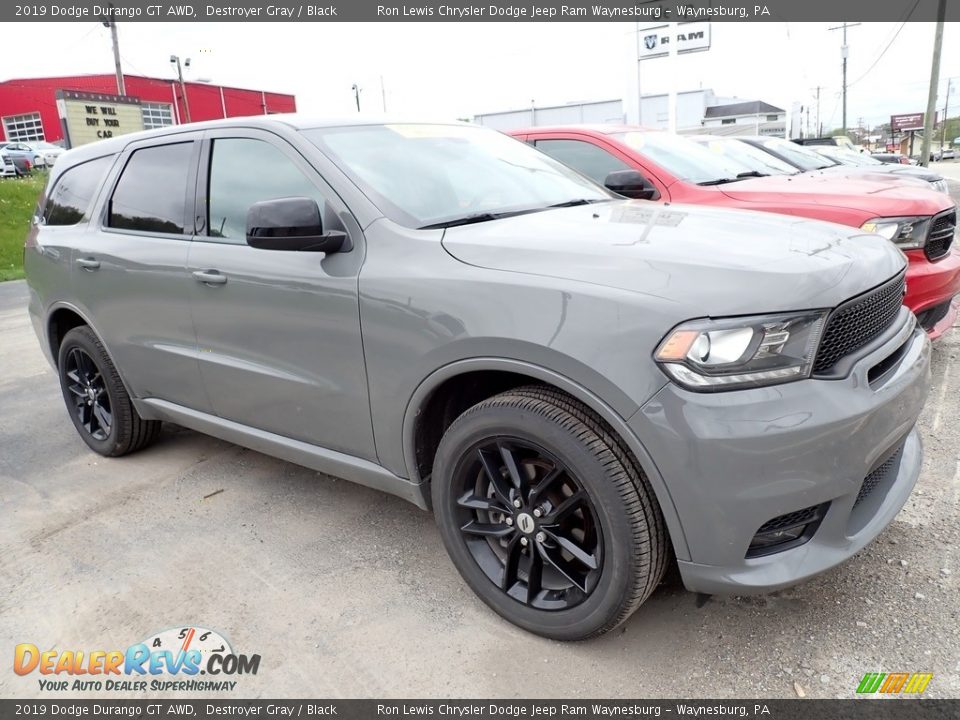 2019 Dodge Durango GT AWD Destroyer Gray / Black Photo #4