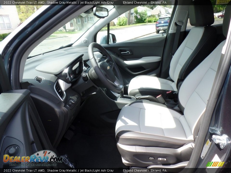 Jet Black/Light Ash Gray Interior - 2022 Chevrolet Trax LT AWD Photo #14