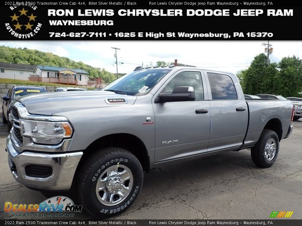 2022 Ram 2500 Tradesman Crew Cab 4x4 Billet Silver Metallic / Black Photo #1