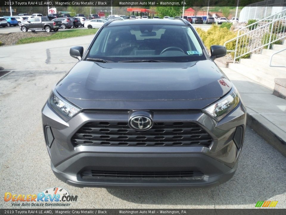 2019 Toyota RAV4 LE AWD Magnetic Gray Metallic / Black Photo #9