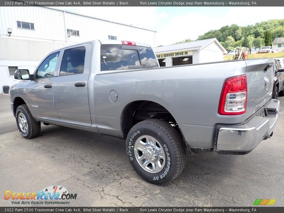 2022 Ram 2500 Tradesman Crew Cab 4x4 Billet Silver Metallic / Black Photo #3