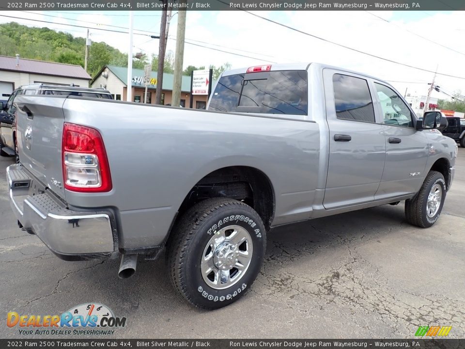 2022 Ram 2500 Tradesman Crew Cab 4x4 Billet Silver Metallic / Black Photo #5