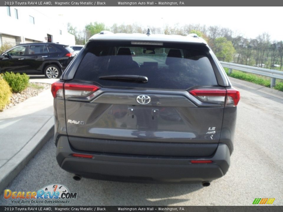 2019 Toyota RAV4 LE AWD Magnetic Gray Metallic / Black Photo #14