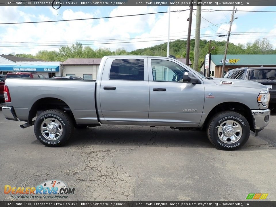 2022 Ram 2500 Tradesman Crew Cab 4x4 Billet Silver Metallic / Black Photo #6