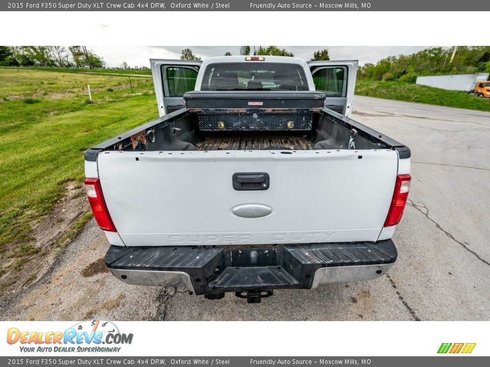 2015 Ford F350 Super Duty XLT Crew Cab 4x4 DRW Oxford White / Steel Photo #19