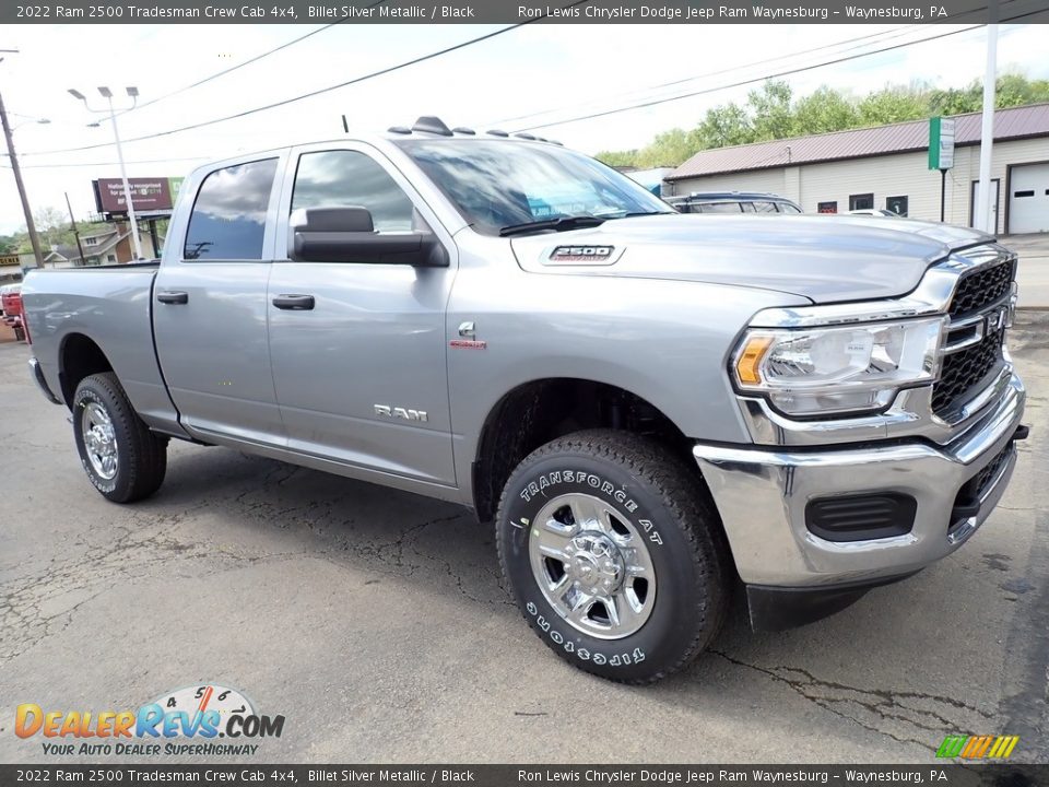 2022 Ram 2500 Tradesman Crew Cab 4x4 Billet Silver Metallic / Black Photo #7
