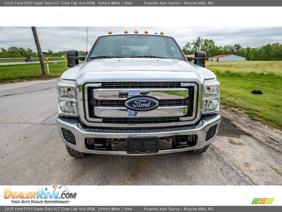 2015 Ford F350 Super Duty XLT Crew Cab 4x4 DRW Oxford White / Steel Photo #20