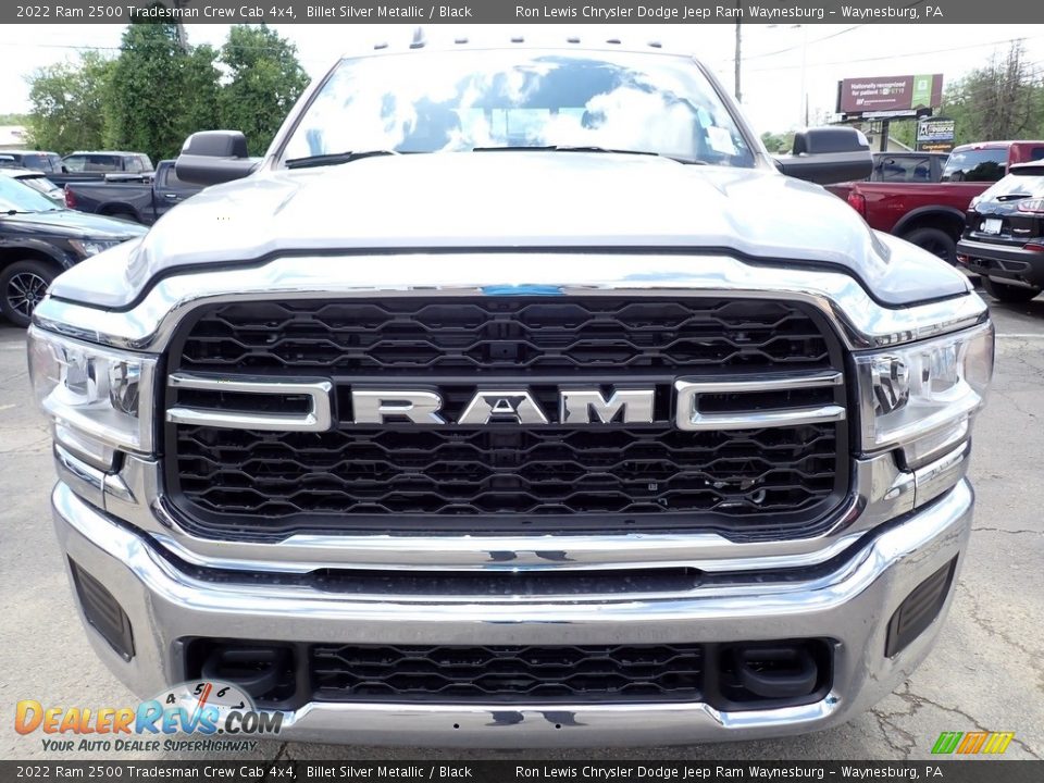 2022 Ram 2500 Tradesman Crew Cab 4x4 Billet Silver Metallic / Black Photo #9