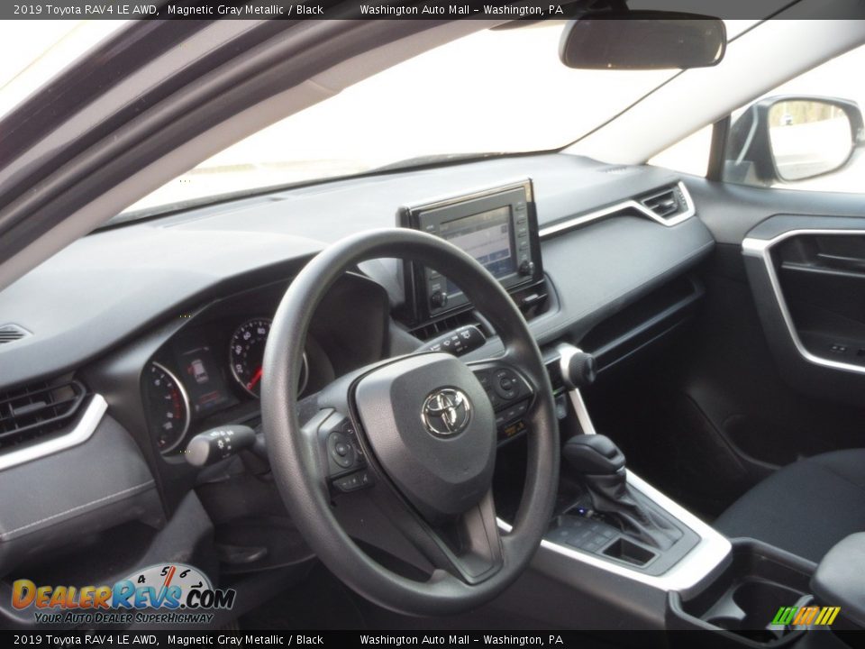 2019 Toyota RAV4 LE AWD Magnetic Gray Metallic / Black Photo #18