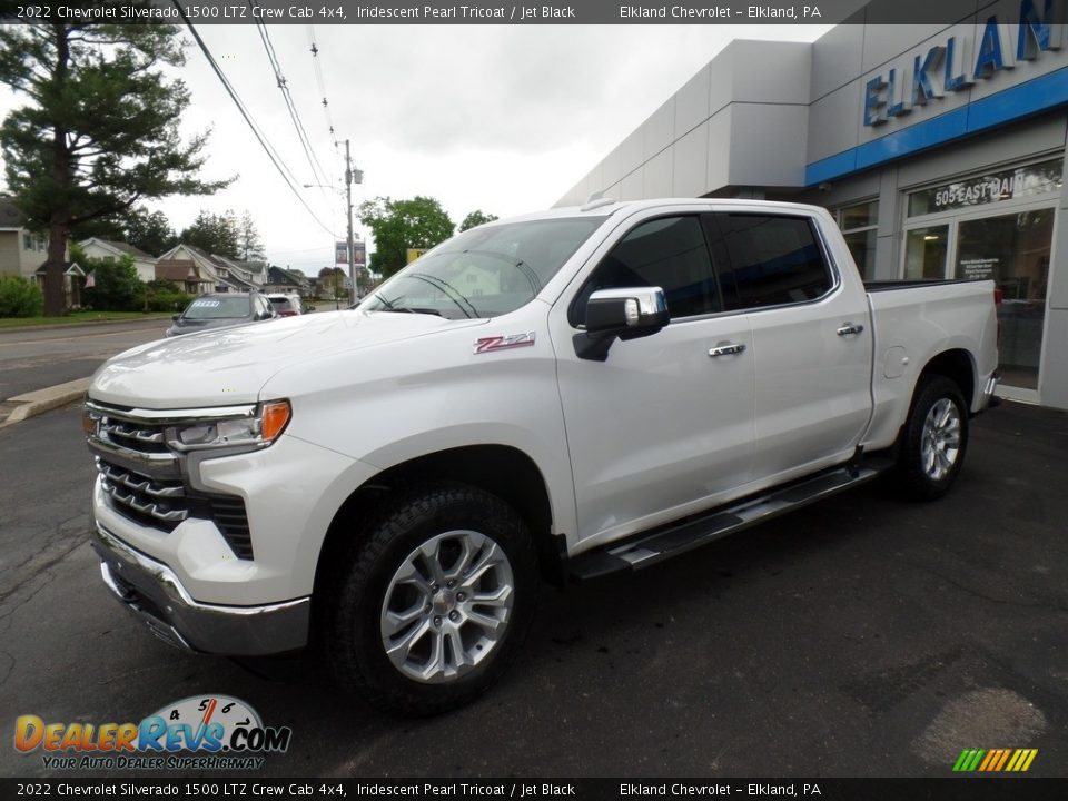 2022 Chevrolet Silverado 1500 LTZ Crew Cab 4x4 Iridescent Pearl Tricoat / Jet Black Photo #1