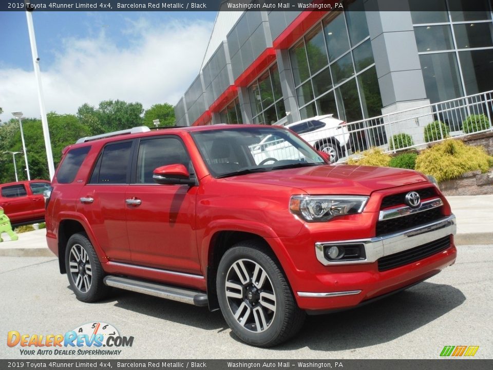 2019 Toyota 4Runner Limited 4x4 Barcelona Red Metallic / Black Photo #1