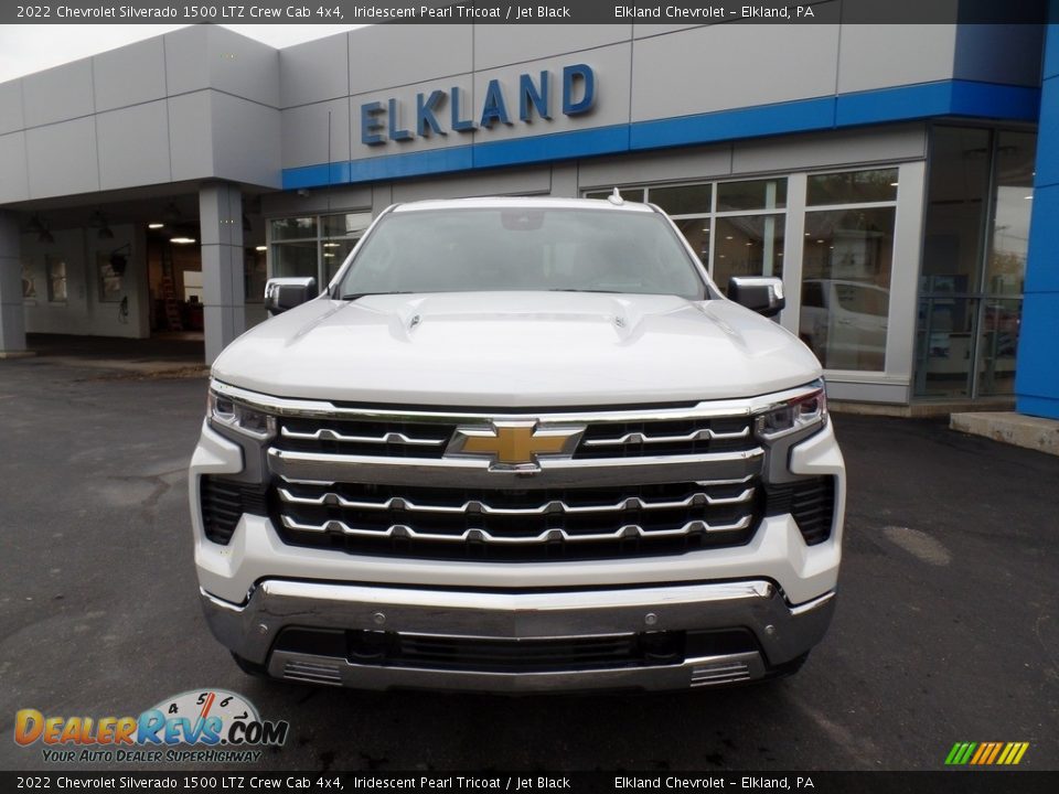 2022 Chevrolet Silverado 1500 LTZ Crew Cab 4x4 Iridescent Pearl Tricoat / Jet Black Photo #3