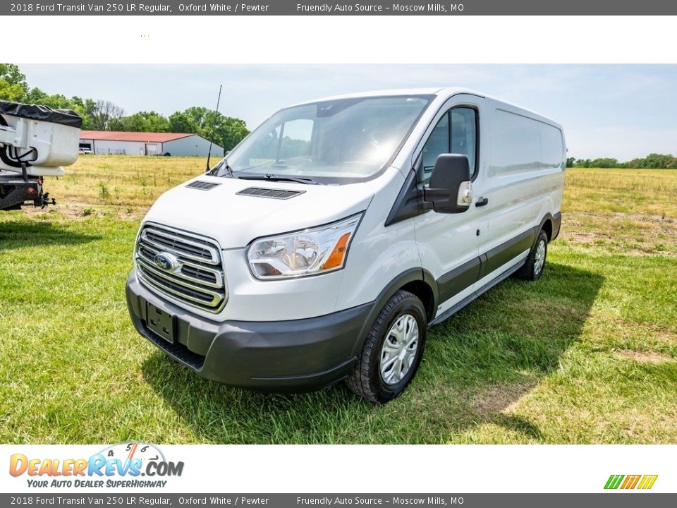 Oxford White 2018 Ford Transit Van 250 LR Regular Photo #8