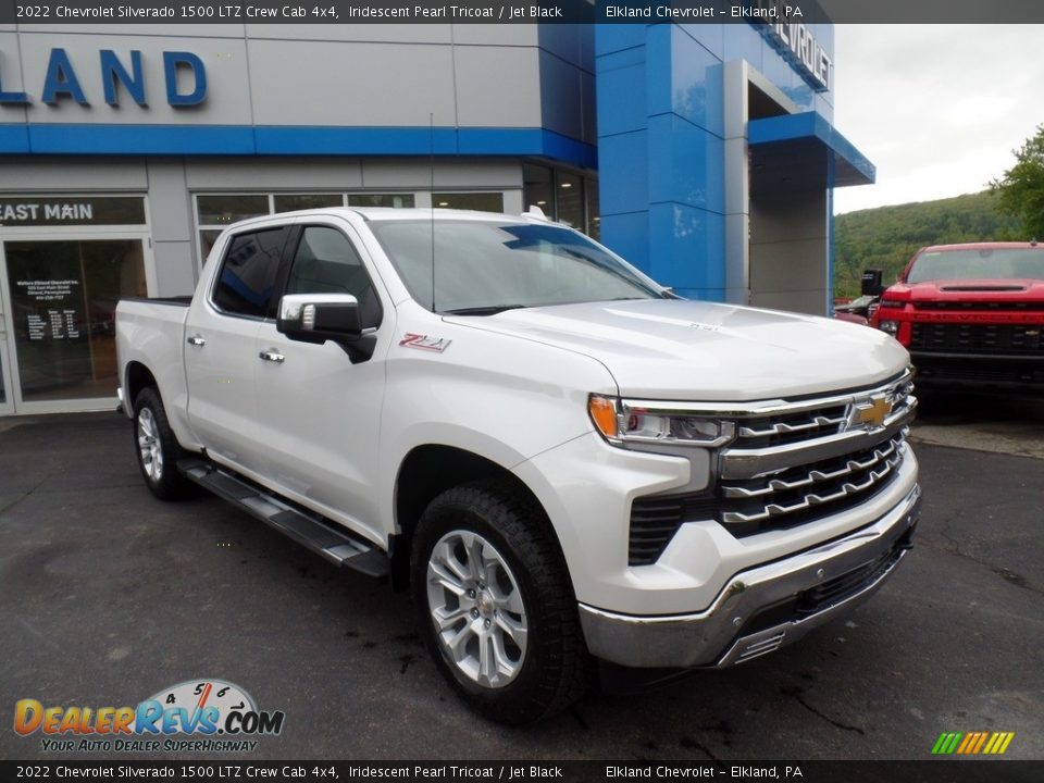 2022 Chevrolet Silverado 1500 LTZ Crew Cab 4x4 Iridescent Pearl Tricoat / Jet Black Photo #4