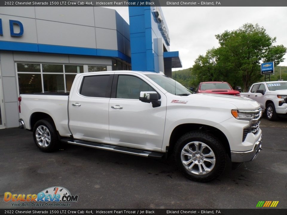 2022 Chevrolet Silverado 1500 LTZ Crew Cab 4x4 Iridescent Pearl Tricoat / Jet Black Photo #5