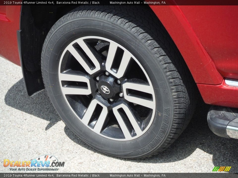 2019 Toyota 4Runner Limited 4x4 Barcelona Red Metallic / Black Photo #9