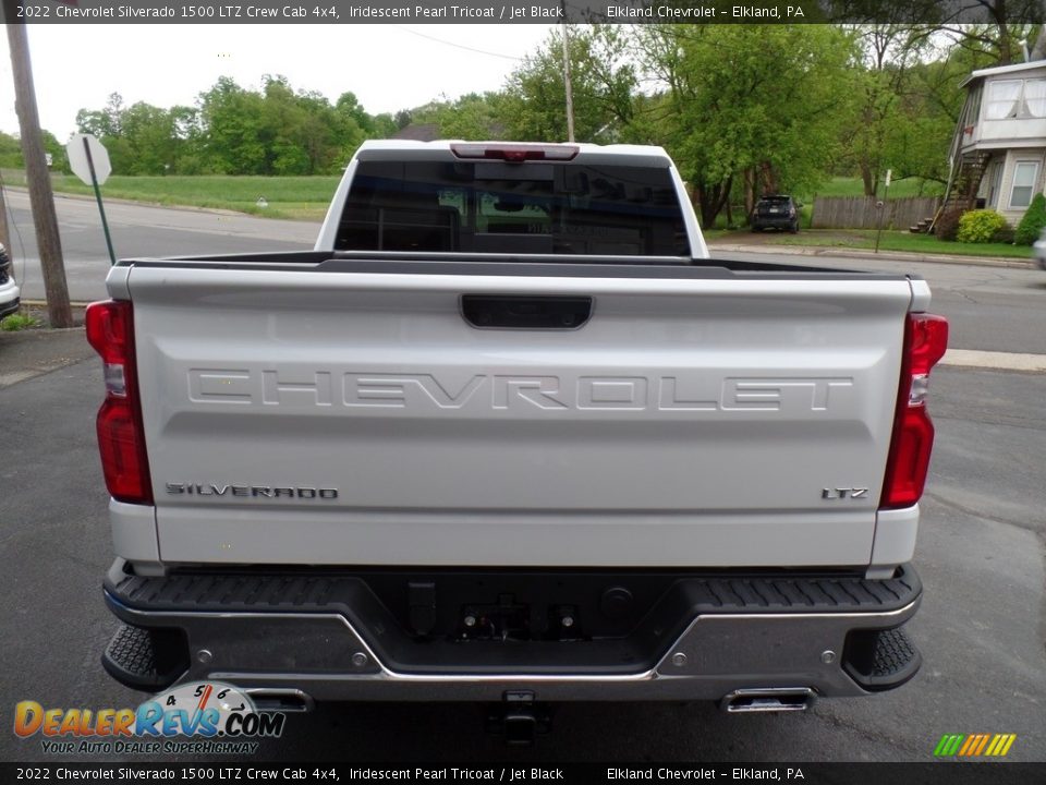 2022 Chevrolet Silverado 1500 LTZ Crew Cab 4x4 Iridescent Pearl Tricoat / Jet Black Photo #9