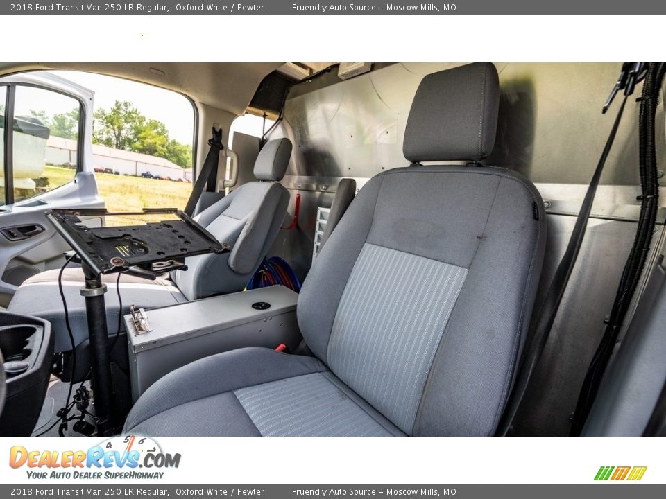 Front Seat of 2018 Ford Transit Van 250 LR Regular Photo #17